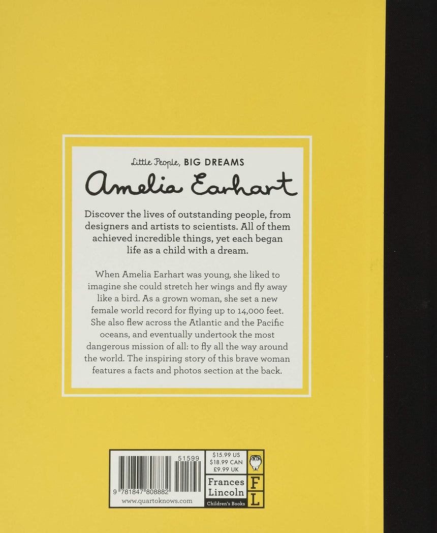 Little people, big dreams: Amelia Earhart
