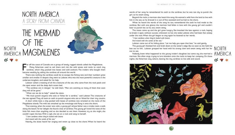 A World Full of Animal Stories: 50 folk tales and legends