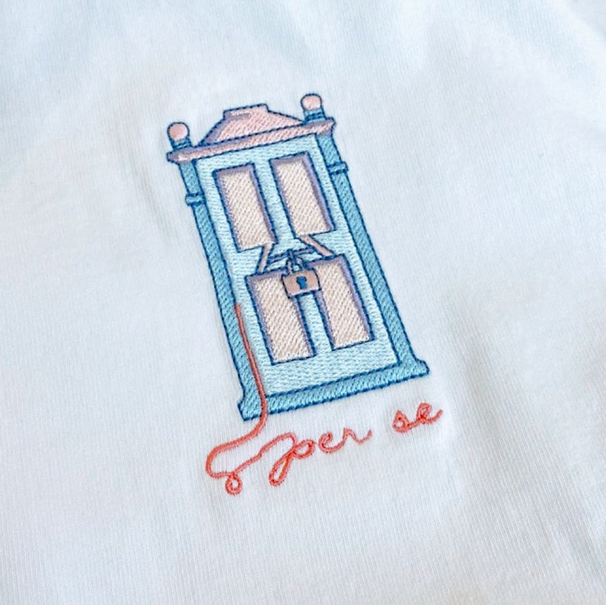 per se x StoryTeller Embroidered T shirt -《無門》